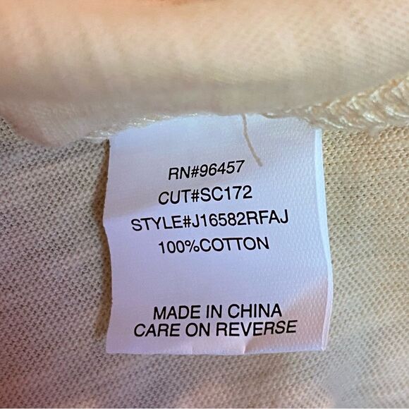 NWT Stitch & Pine Celestial Yellow Cropped Top Size XL - Picture 7 of 7